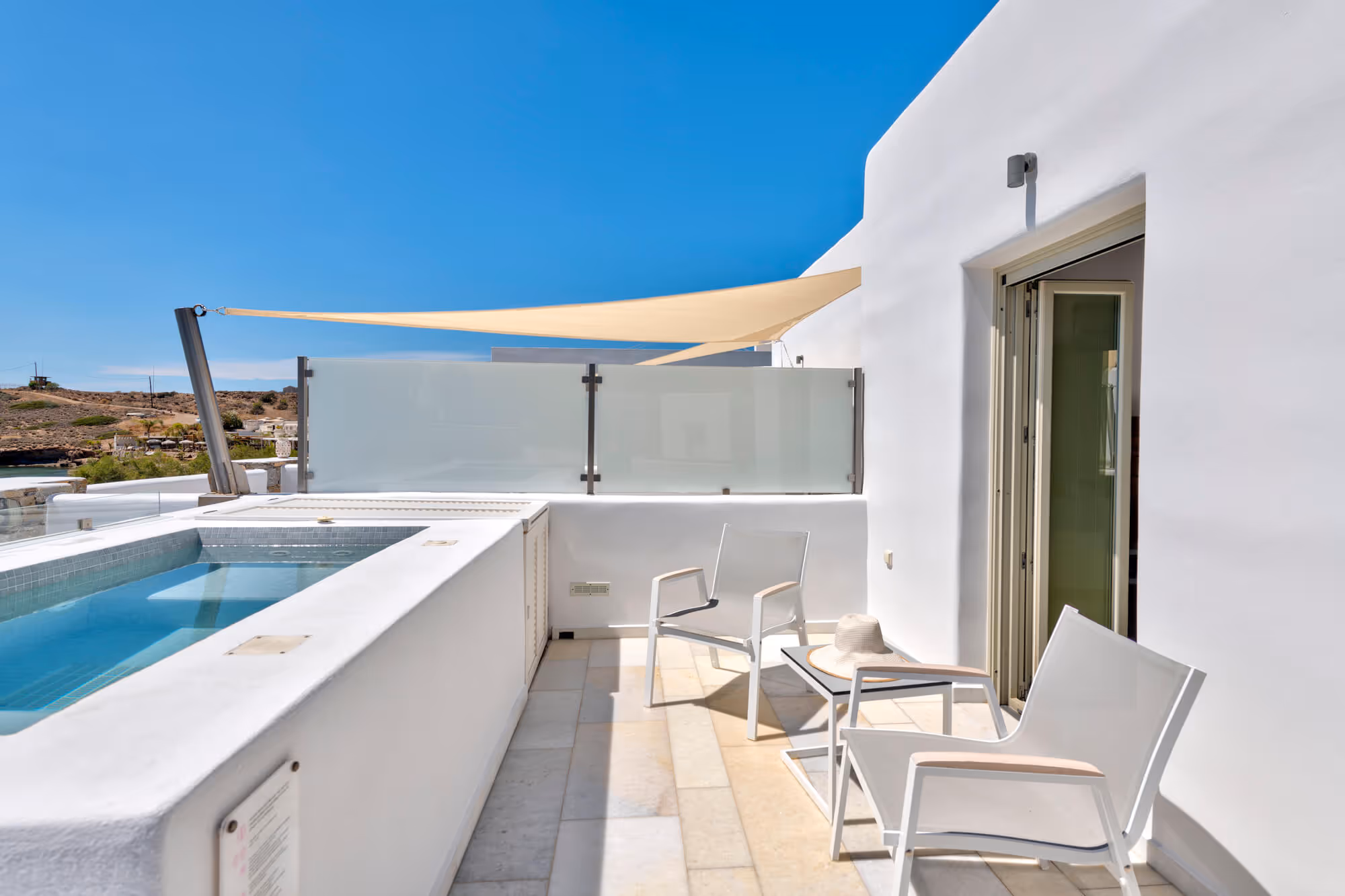 Fresh suite terrace