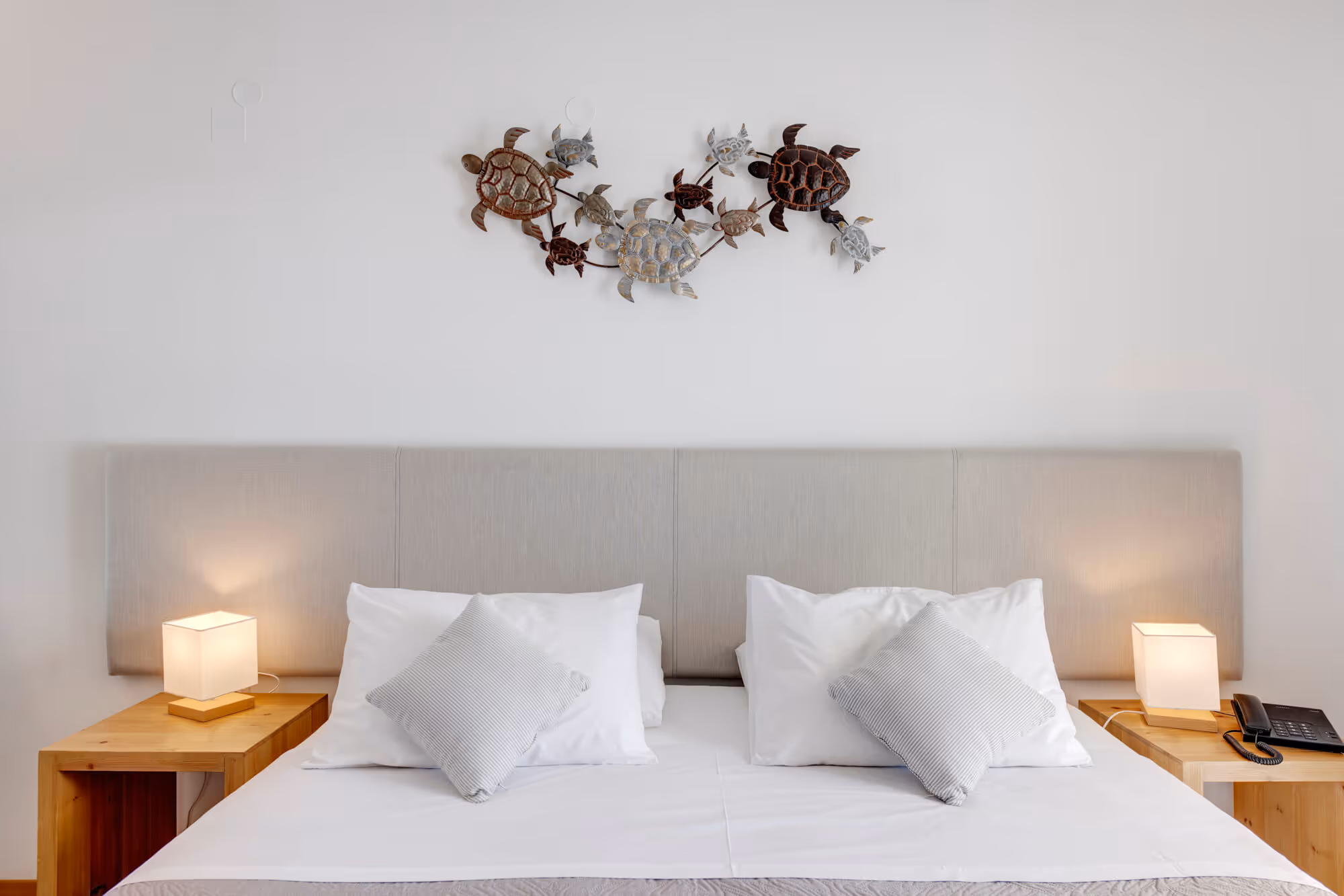 Bedroom with sea view