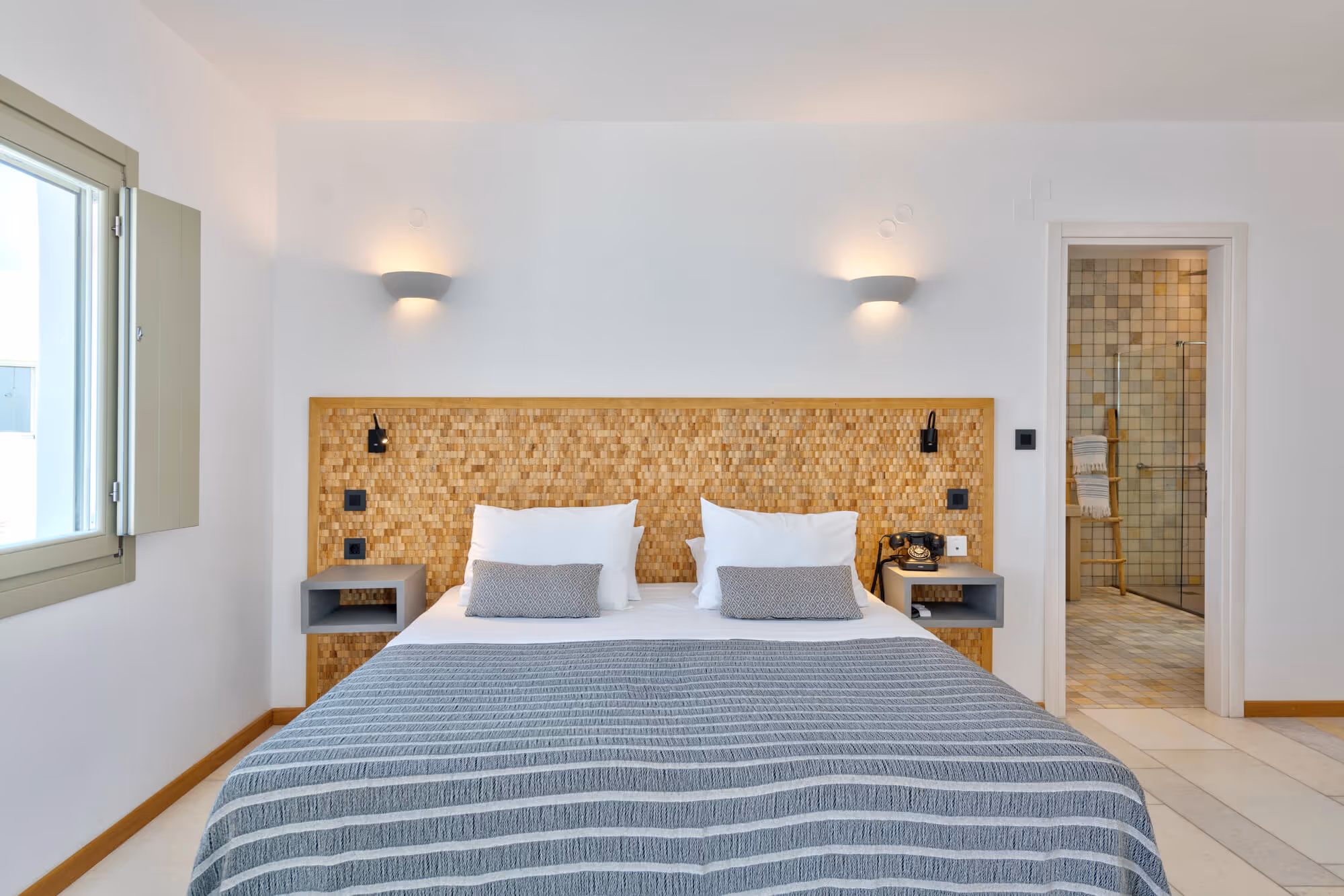 Senses superior double room with sea view